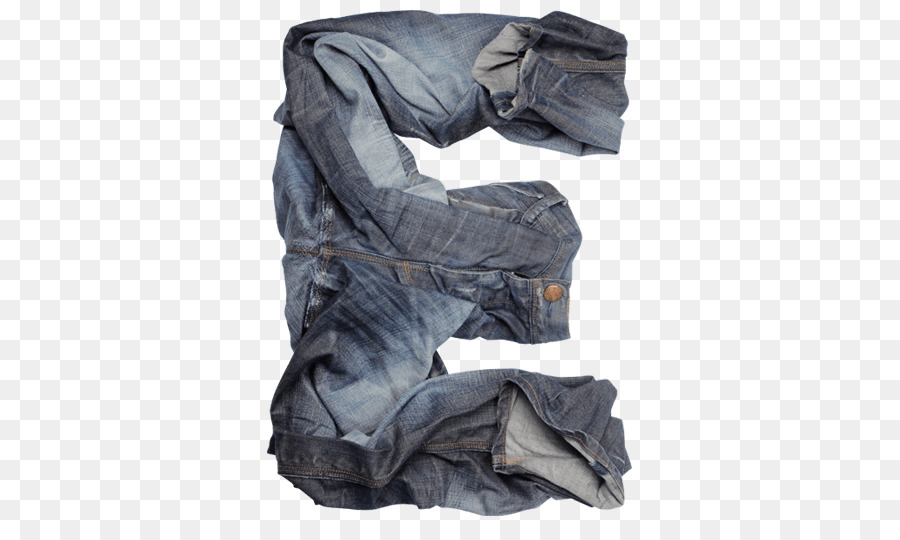 Huruf E，Denim PNG