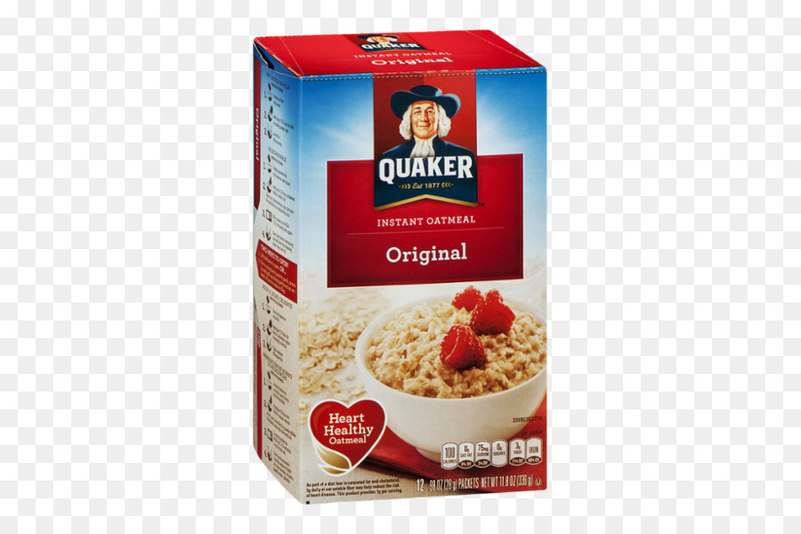 Quaker Instant Oatmeal，Sarapan Sereal PNG