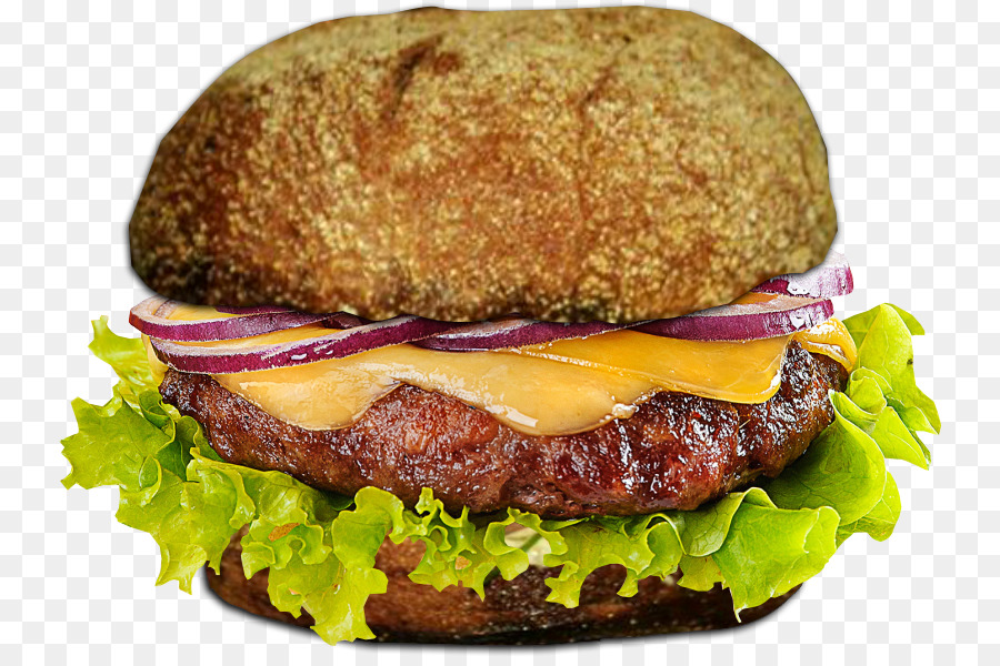 Kerbau Burger，Hamburger PNG