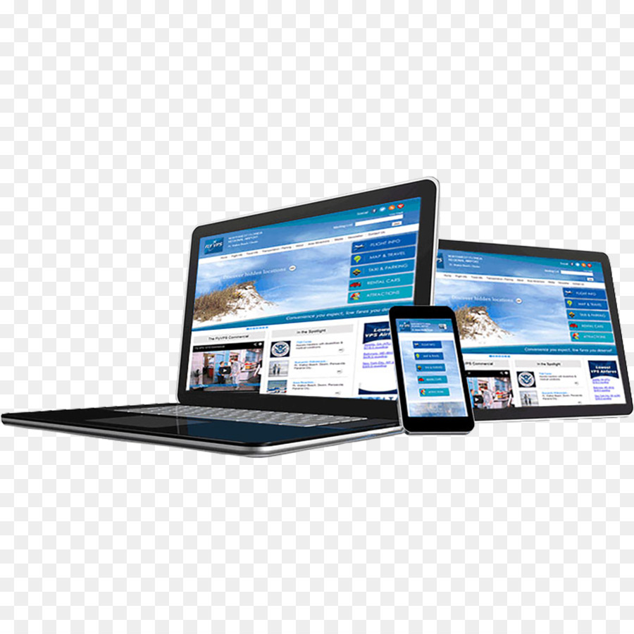 Pengembangan Web，Desain Web Responsif PNG