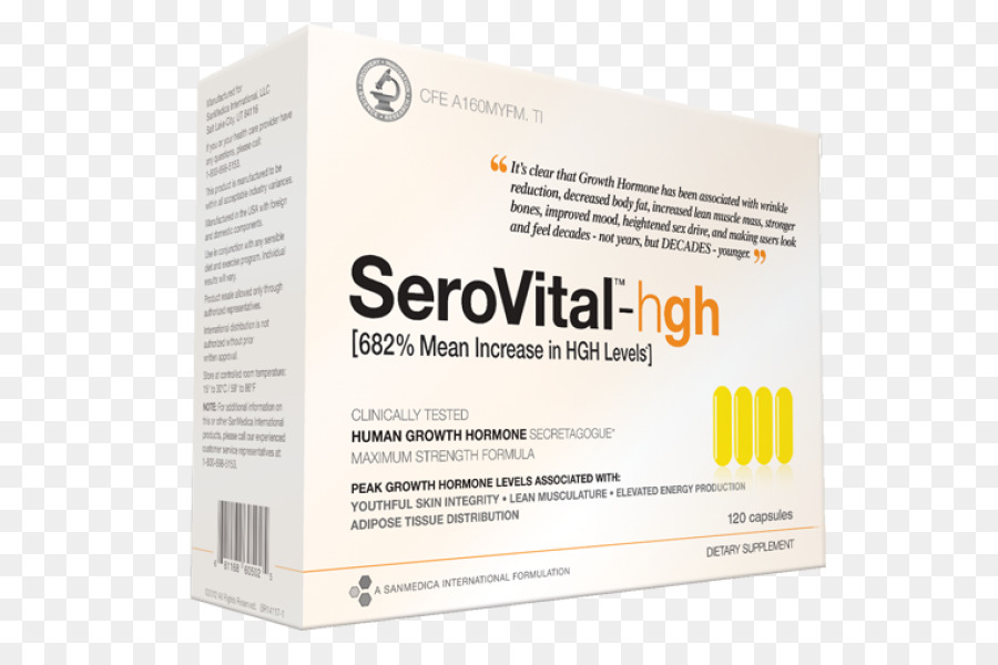 Serovital Hgh，Suplemen PNG