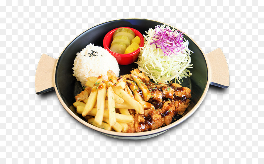 Tonkatsu，Nasi PNG