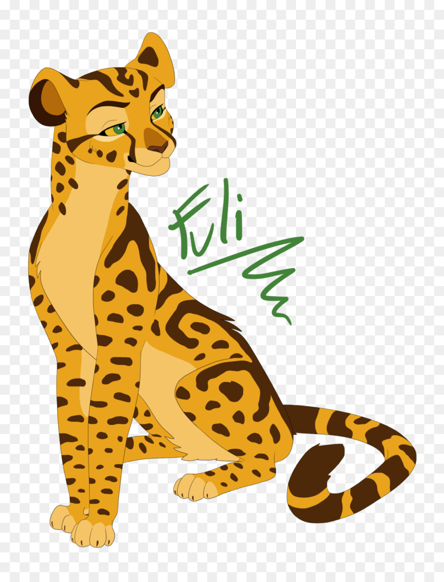 Cheetah Kartun，Cheetah PNG