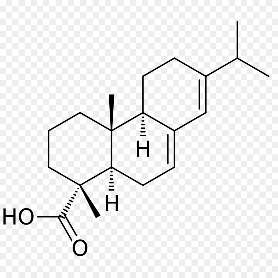 Asam Abietic，Asam PNG