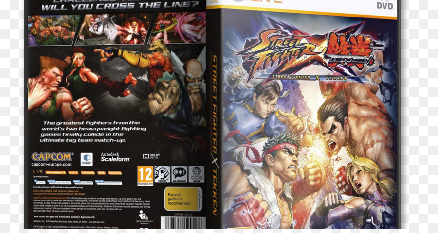 X Tekken Street Fighter，Street Fighter Ii World Warrior PNG