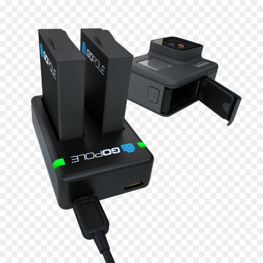 Charger Baterai，Gopro Hero5 Hitam PNG