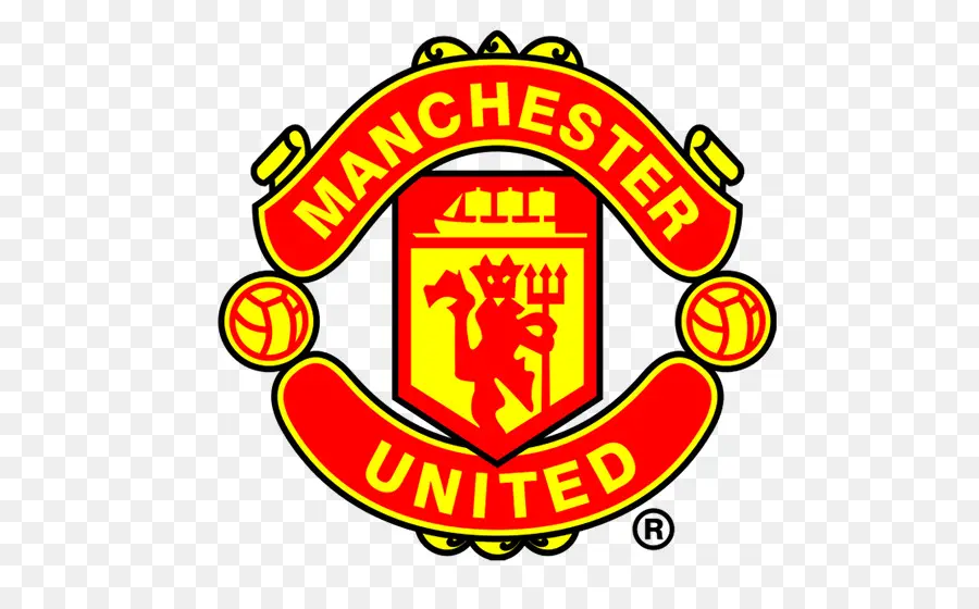 Logo Manchester United，Sepak Bola PNG