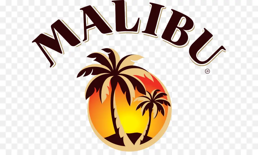 Logo Malibu，Pohon Palem PNG