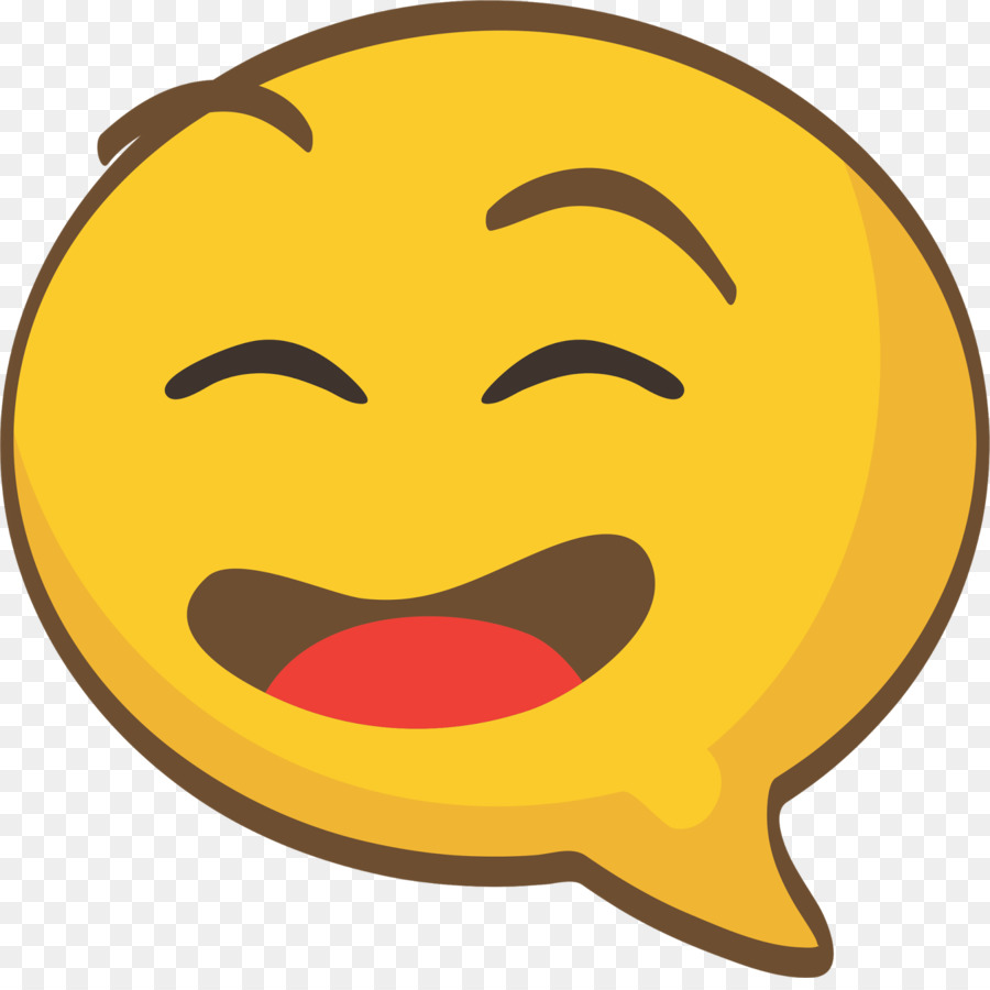 Emoji Tersenyum，Senang PNG