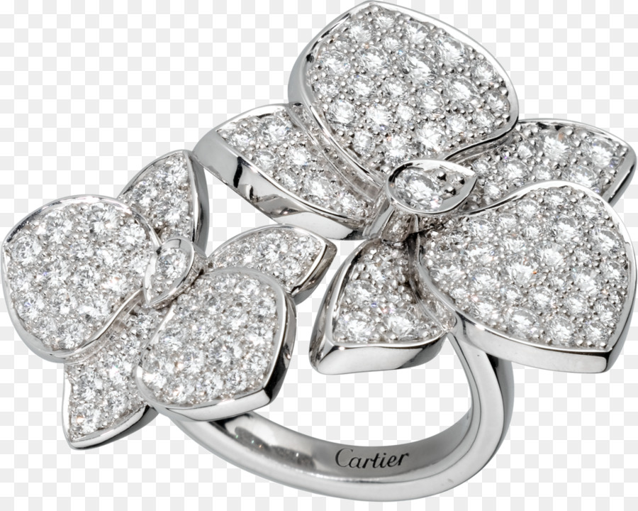 Cincin Berlian，Desain Bunga PNG