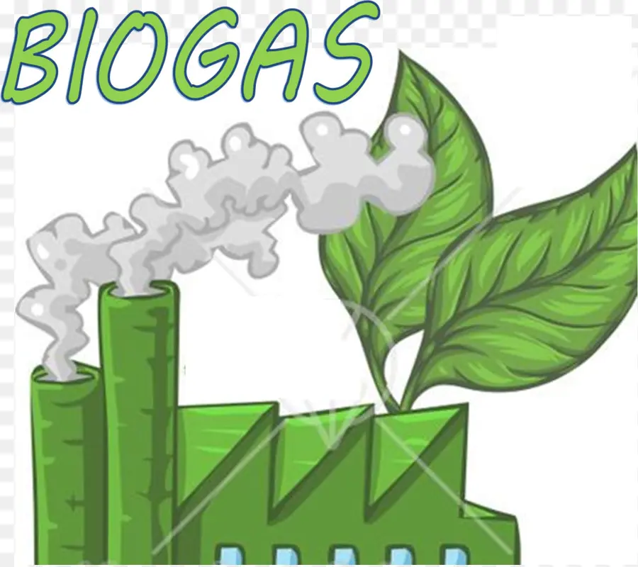 Biogas，Energi Hijau PNG