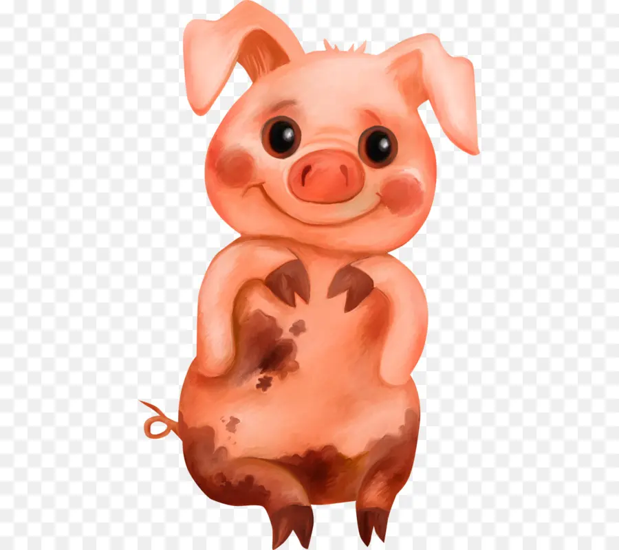 Babi Lucu，Kartun PNG