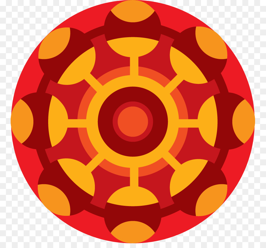 Lingkaran，Simetri PNG