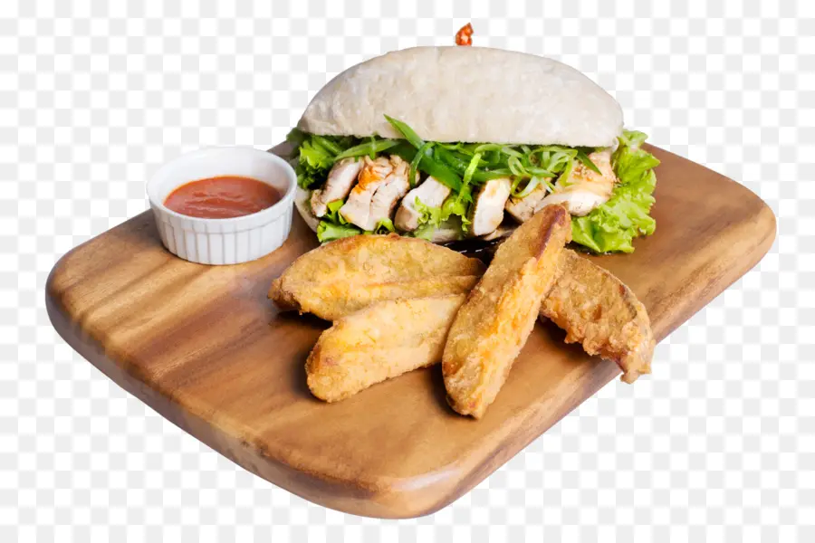 Sandwich Dan Kentang Goreng，Makanan PNG