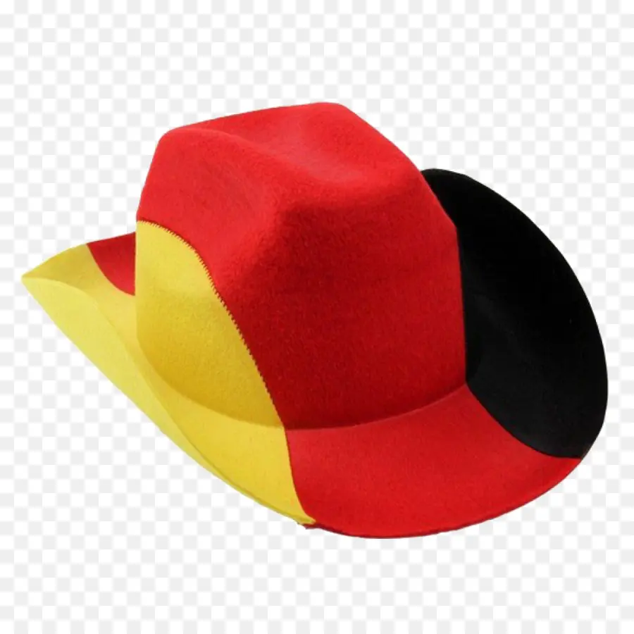 Topi Berwarna Warni，Merah PNG