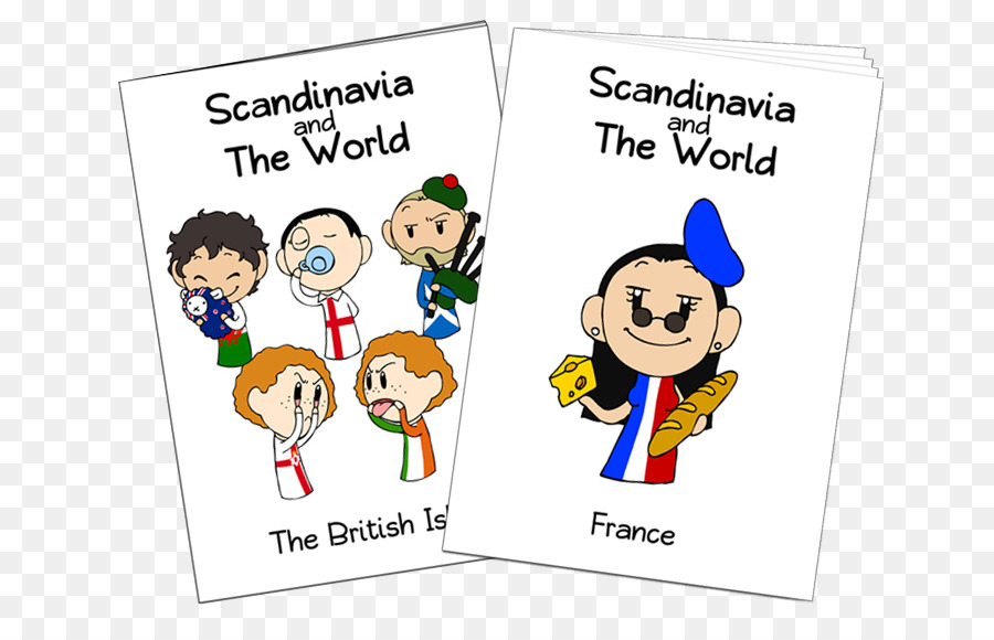 Skandinavia Dan Dunia，Kartun PNG