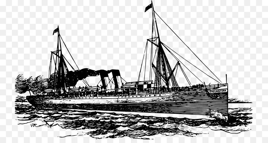 Kapal Uap，Steamboat PNG