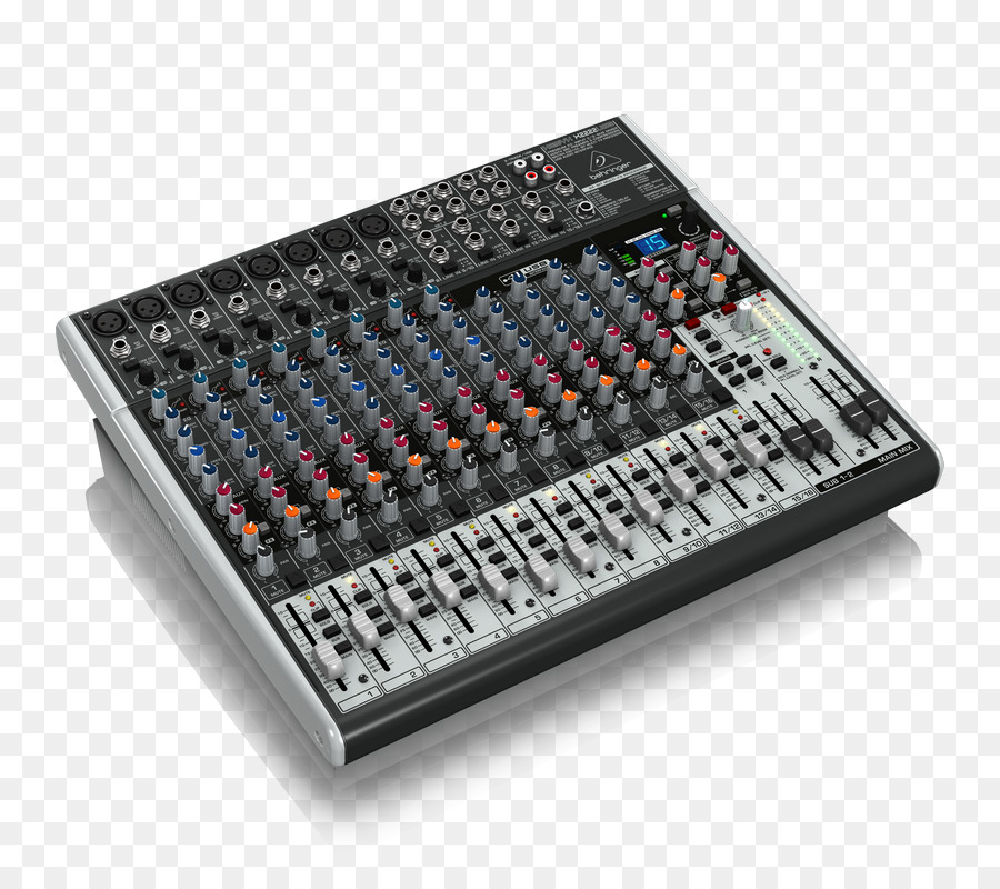 Audio Mixer，Behringer Xenyx X2222usb PNG