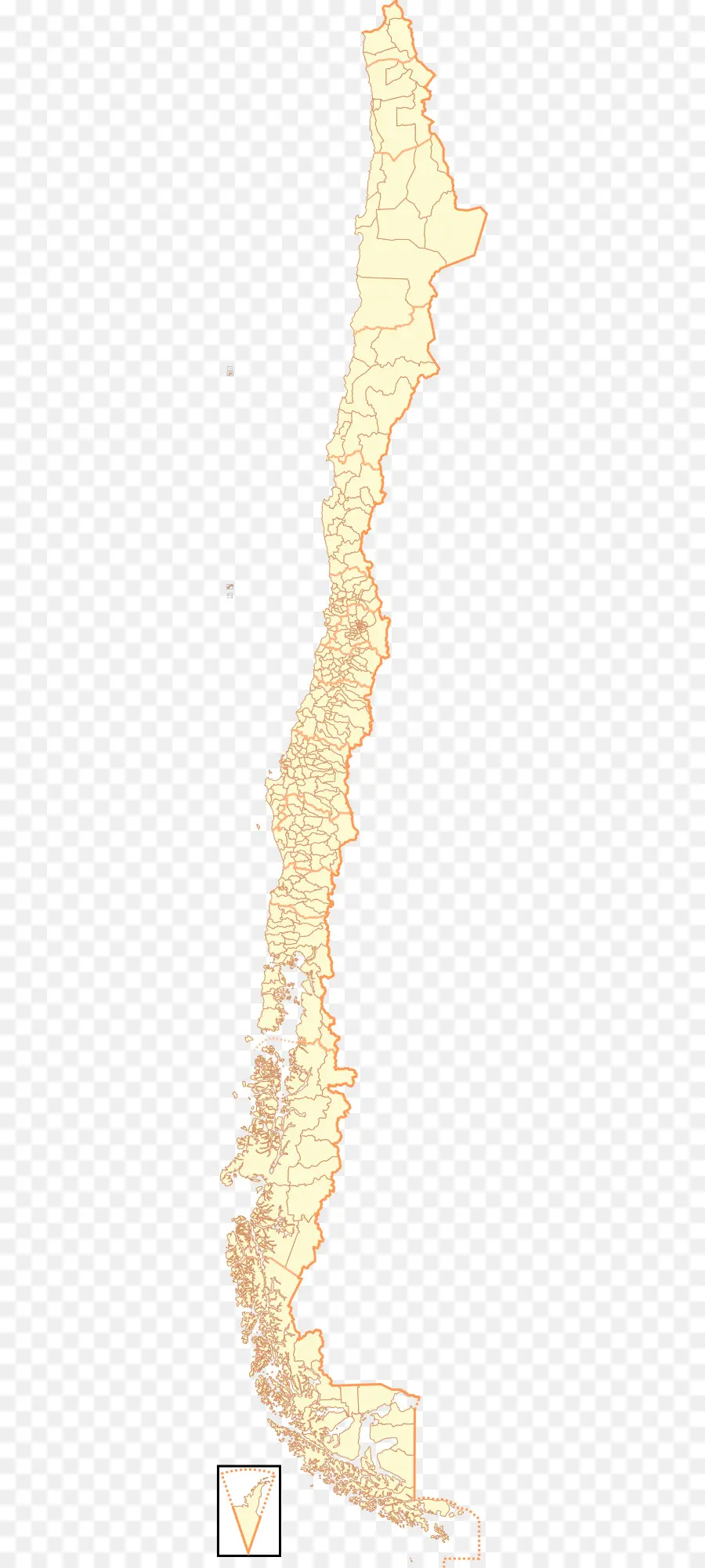 Cile，Peta PNG