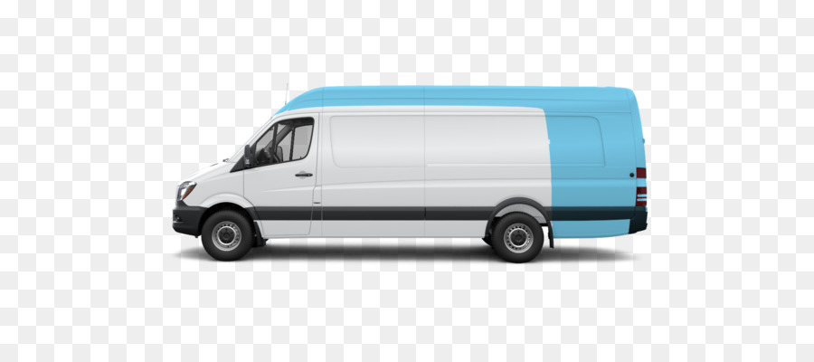 Mobil Van，Biru PNG