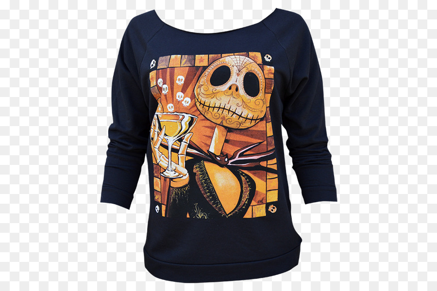 Hoodie Jack Skellington Tshirt Gambar Png