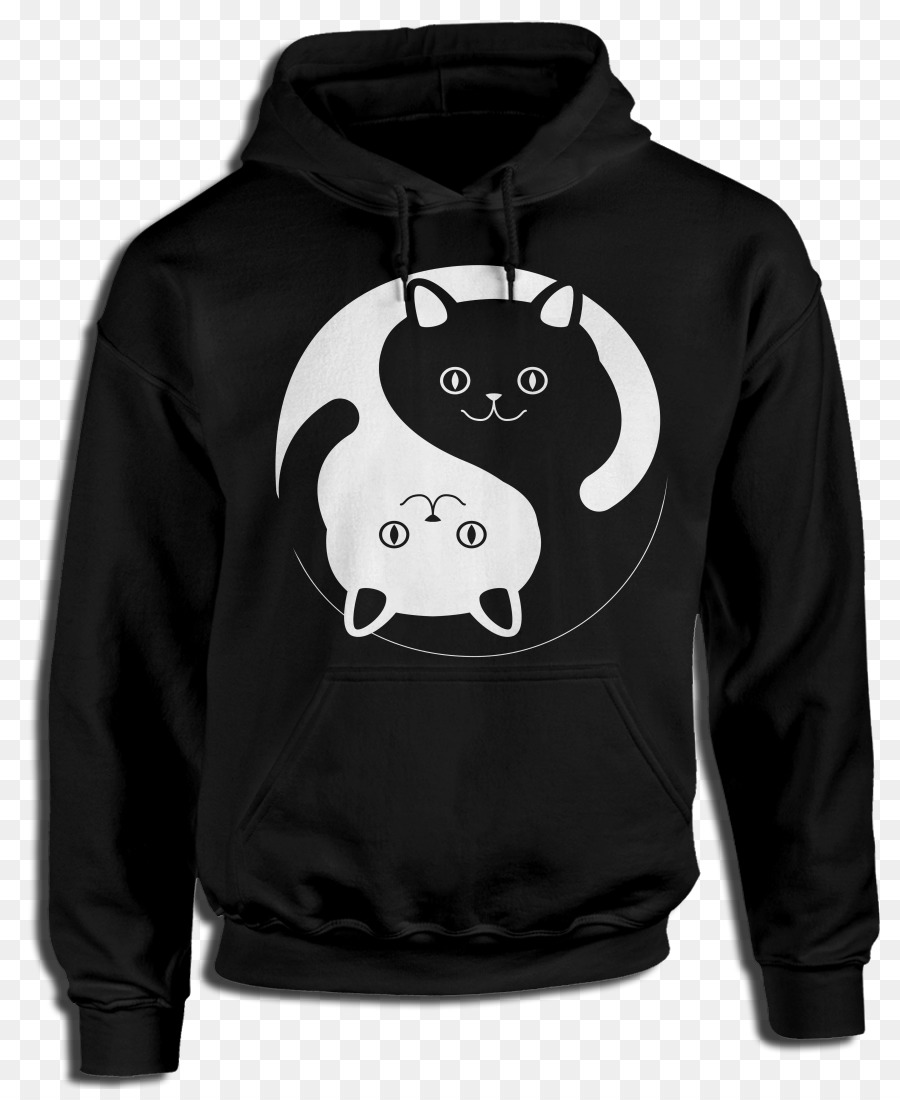 Hoodie Kucing，Kaus PNG