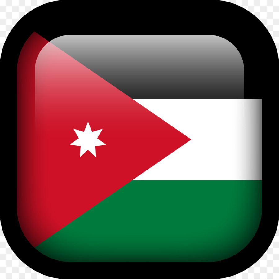 Yordania，Bendera Yordania PNG