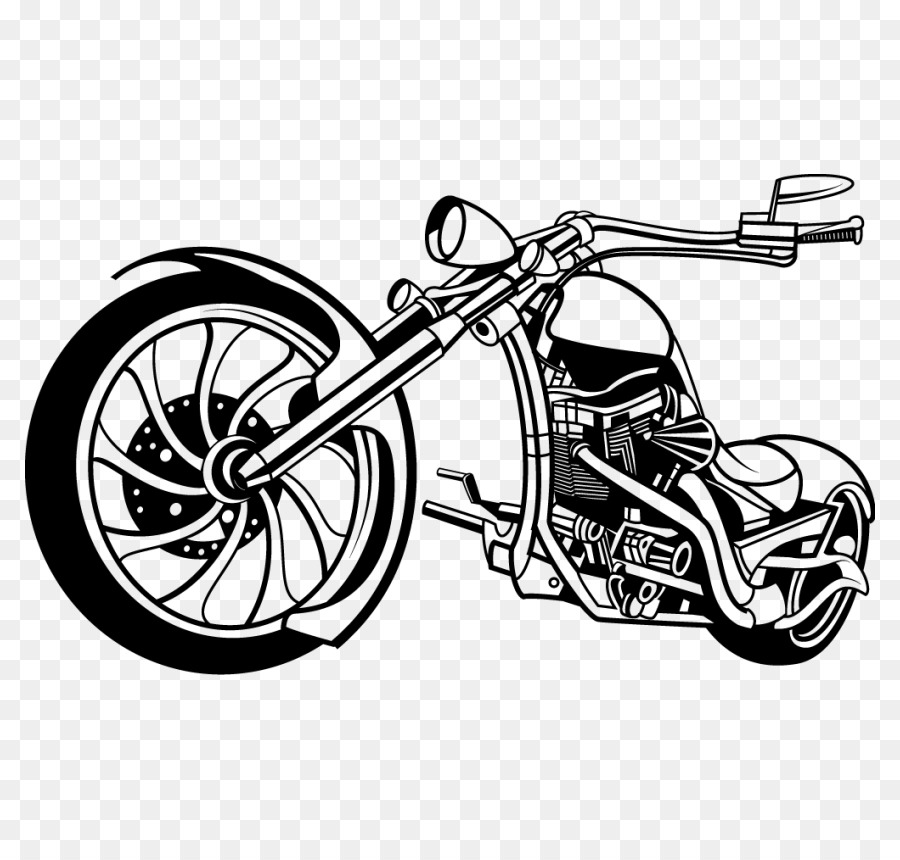 Sketsa Sepeda Motor，Sepeda PNG