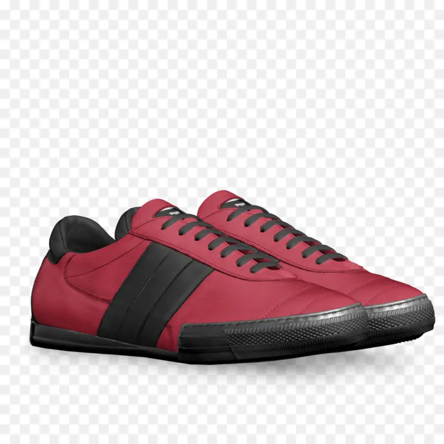 Sepatu Kets Merah Dan Hitam，Alas Kaki PNG