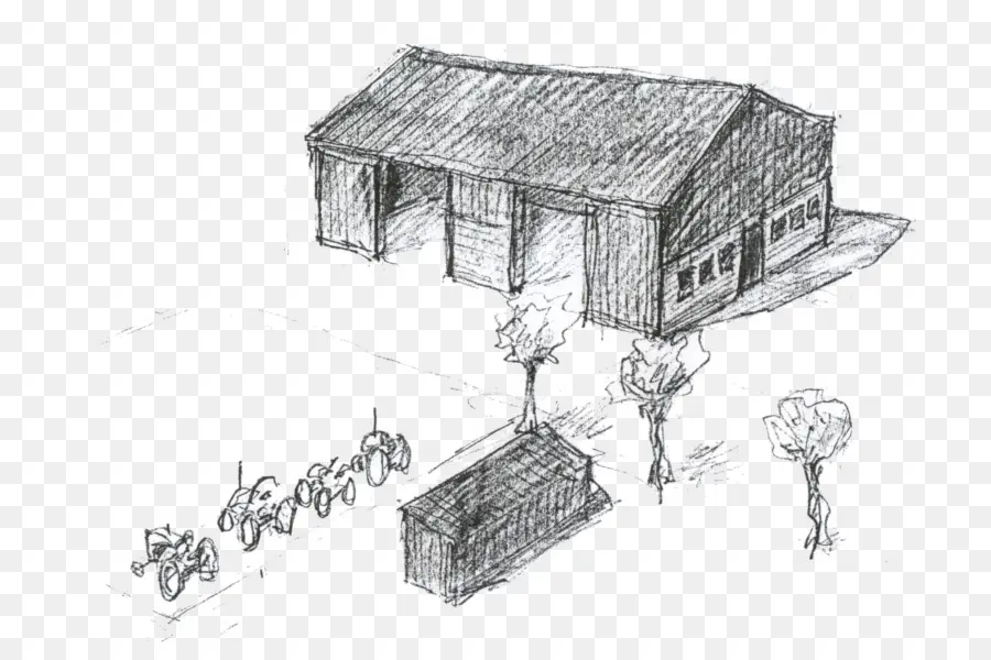 Rumah Coretan，Sketsa PNG