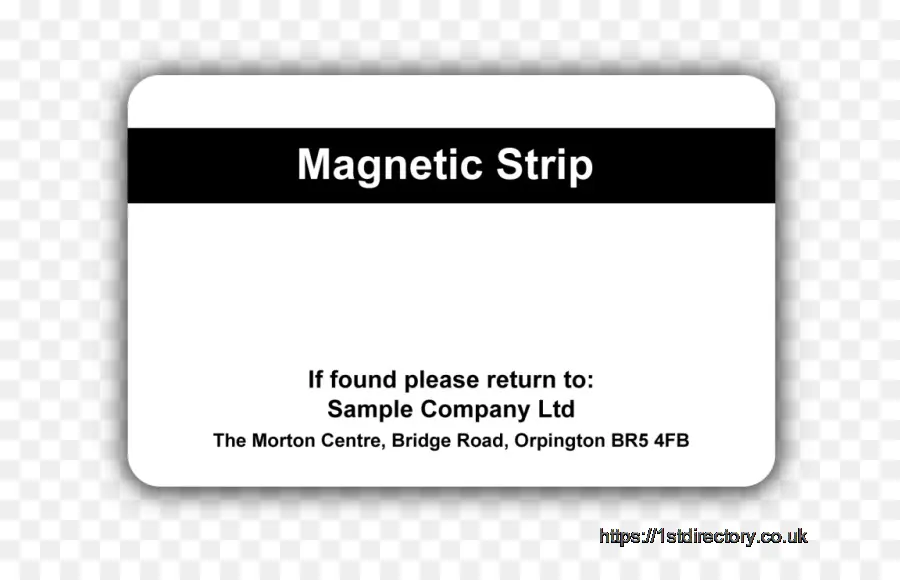 Kartu Strip Magnetik，Mencicipi PNG