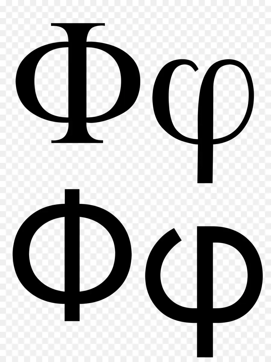 Phi，Alfabet Yunani PNG