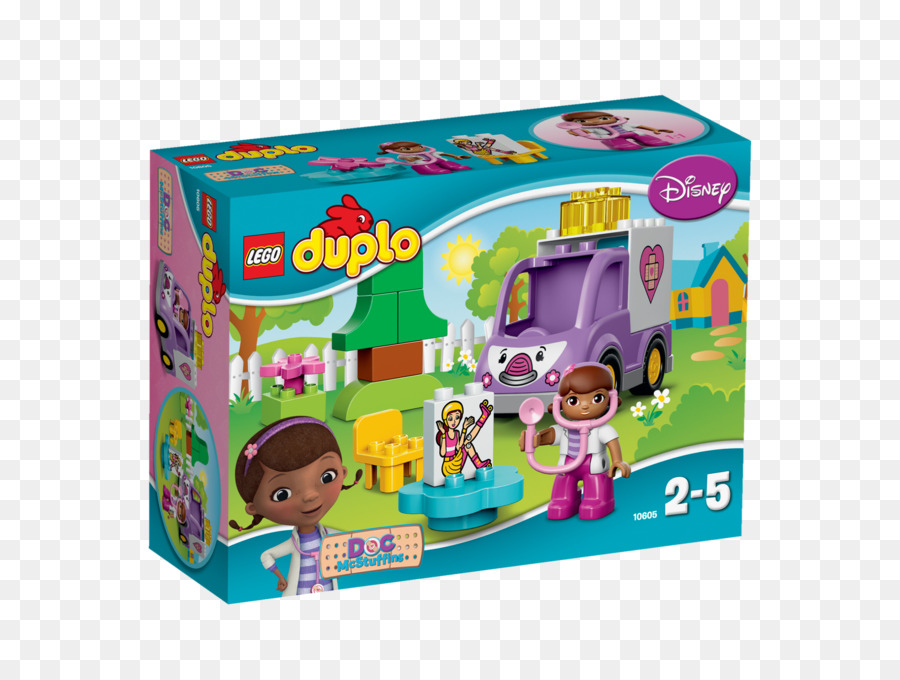 Lego 10605 Duplo Doc Mcstuffins Rosie Ambulans，Lego Duplo PNG