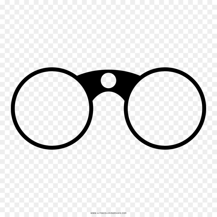 Kacamata，Hitam Dan Putih PNG