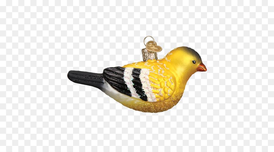 Ornamen Natal，Amerika Goldfinch PNG