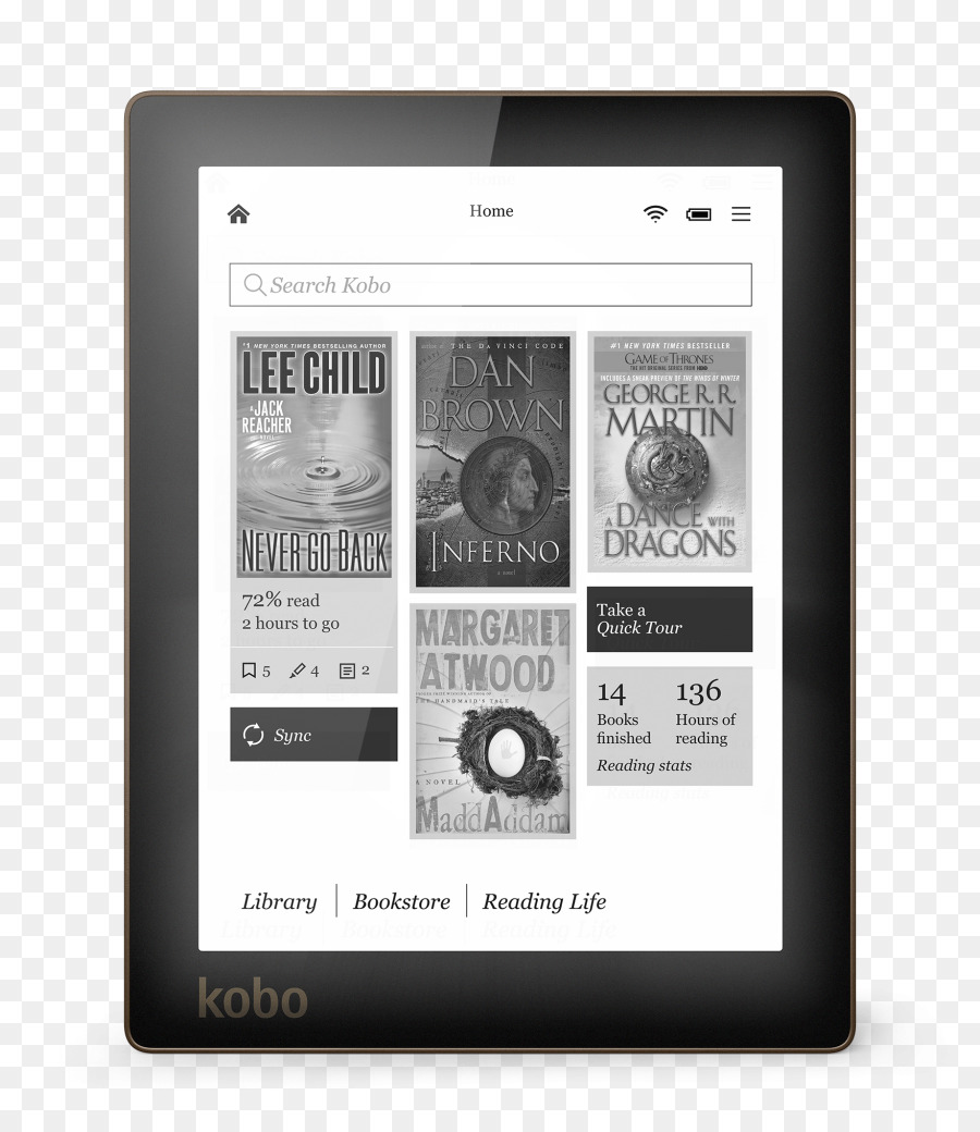 Kobo Aura，Kobo Aura Hd PNG