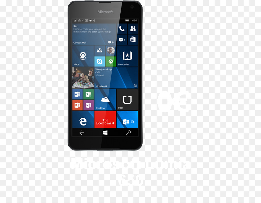 Microsoft Lumia 650，Smartphone PNG