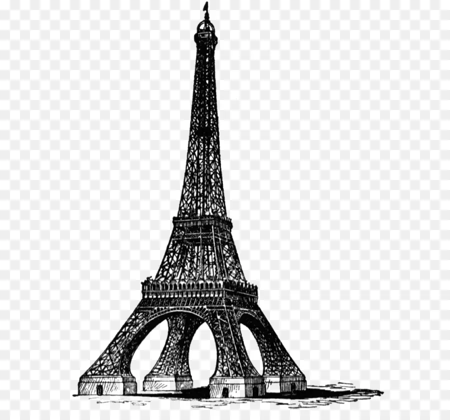 Menara Eiffel，Paris PNG