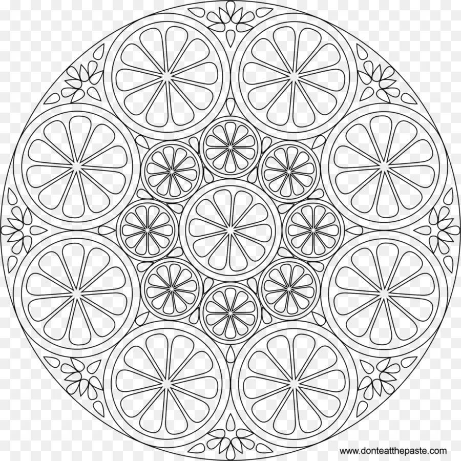 Mandala，Desain PNG