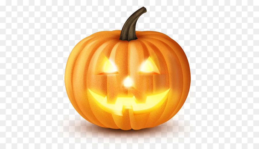 Jack O' Lantern，Labu Kuning PNG