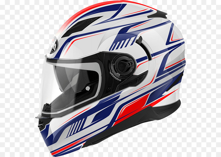 Helm Biru Dan Putih，Sepeda Motor PNG