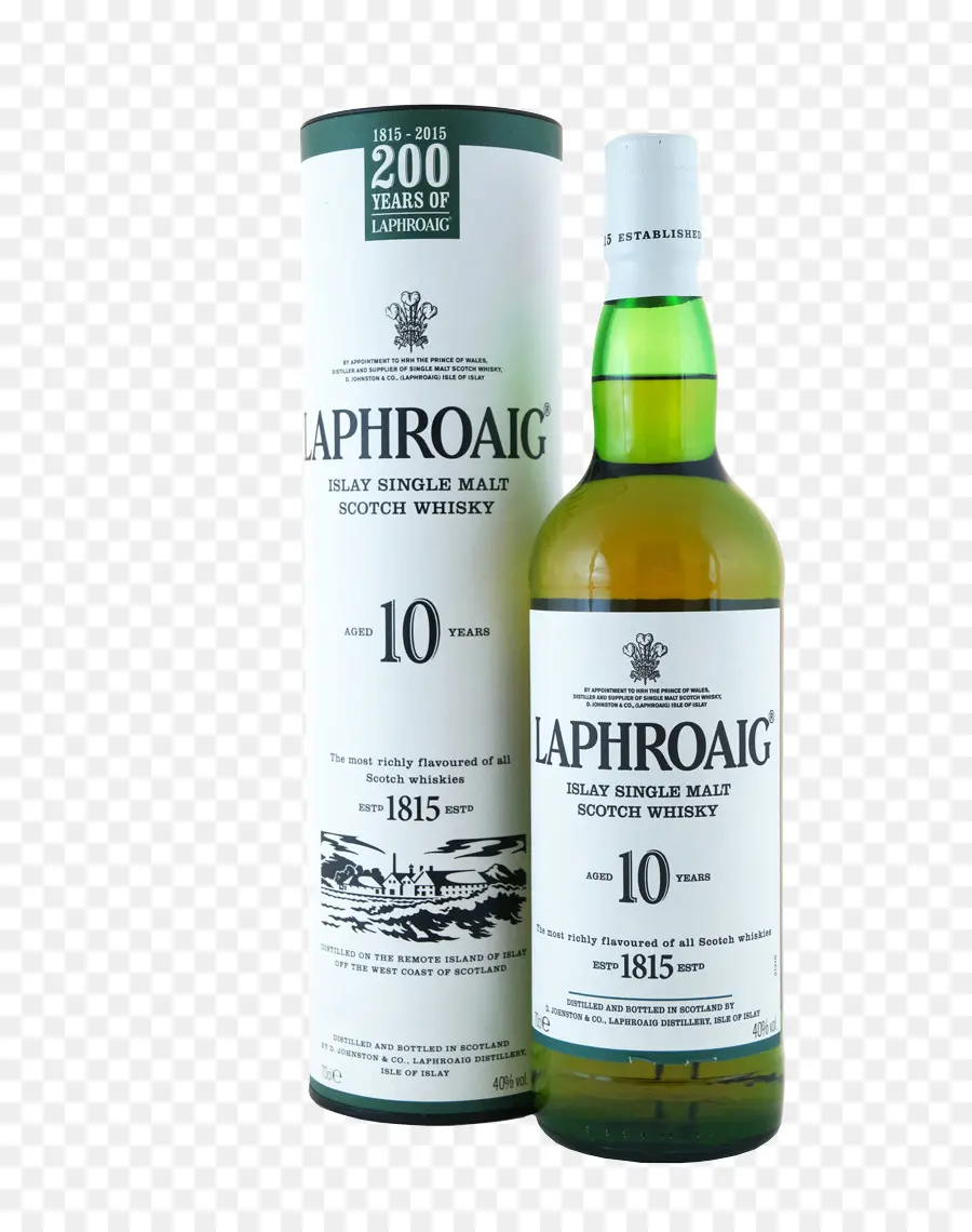 Botol Wiski Laphroaig，Alkohol PNG