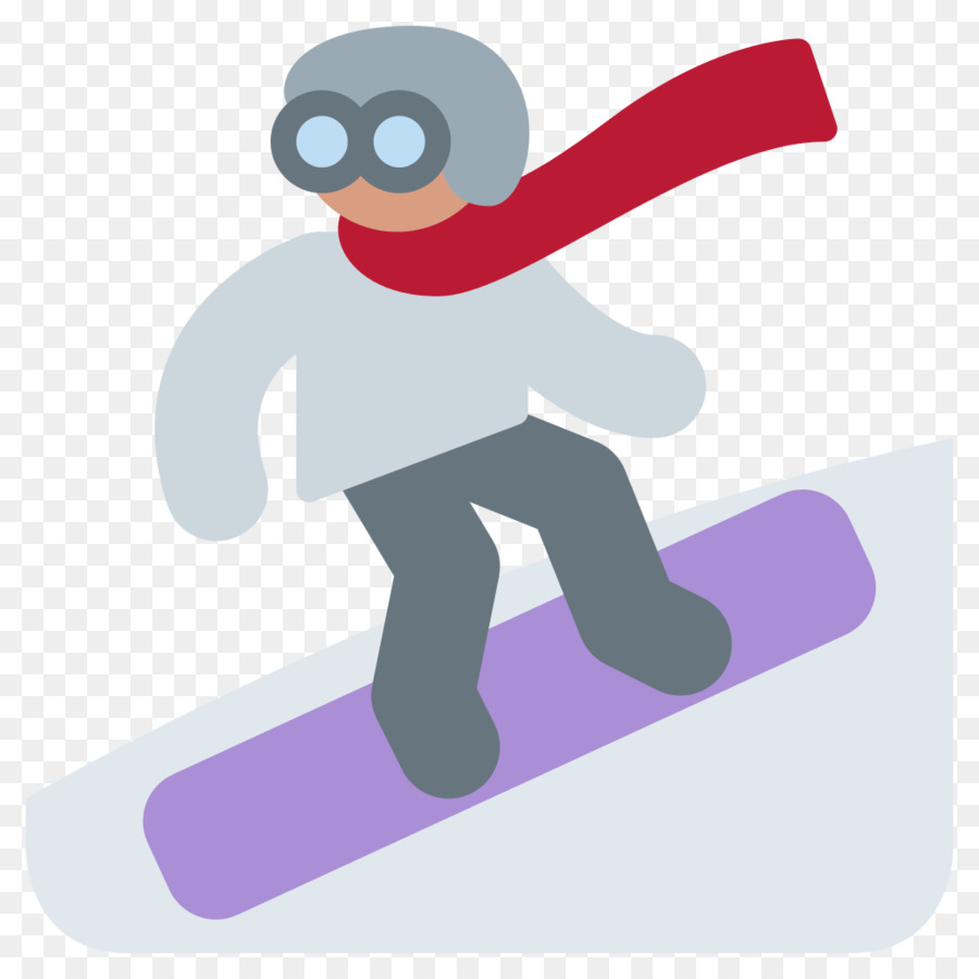 Snowboarding，Emoji PNG