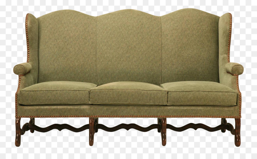 Sofa Hijau，Sofa PNG