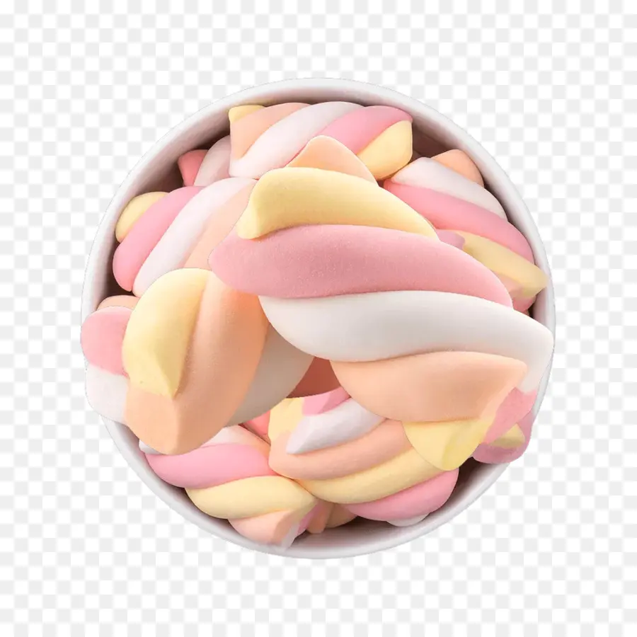 Marshmallow Berwarna Warni，Permen PNG