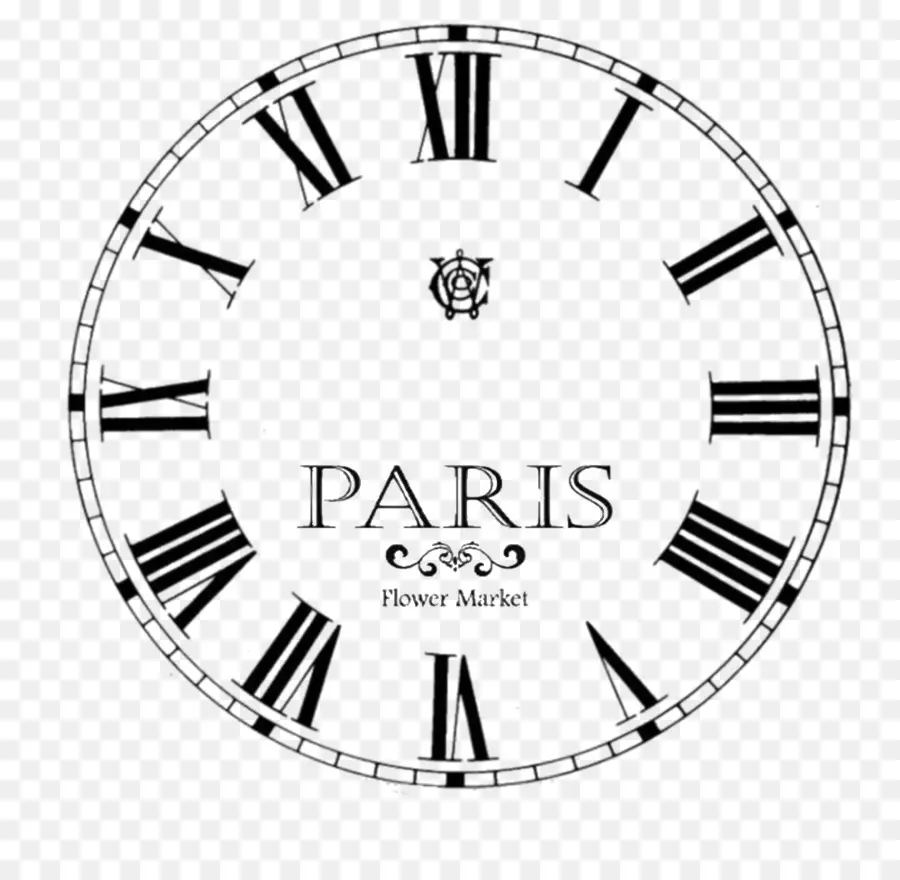 Jam Paris，Angka Romawi PNG