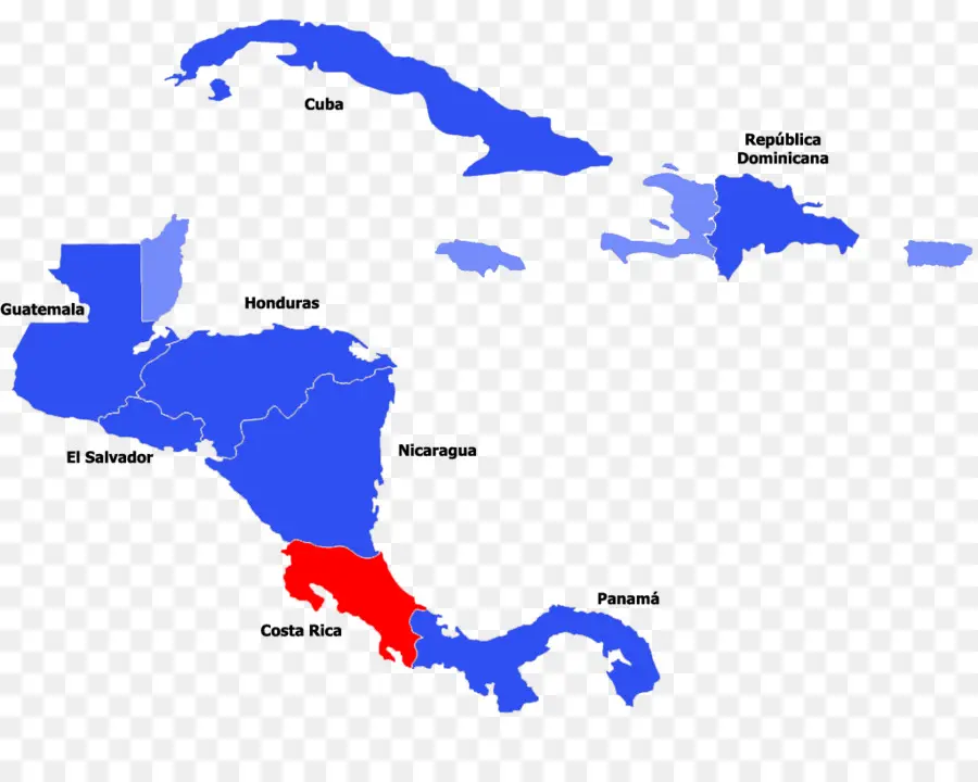 Amerika Tengah，Karibia PNG