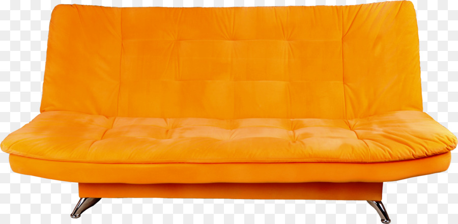 Sofa Oranye，Sofa PNG