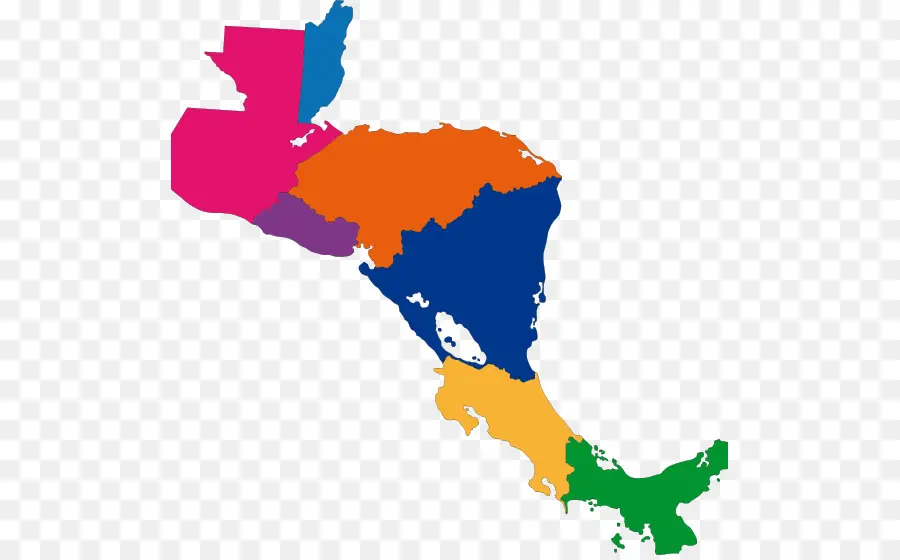 Amerika Tengah，Peta PNG