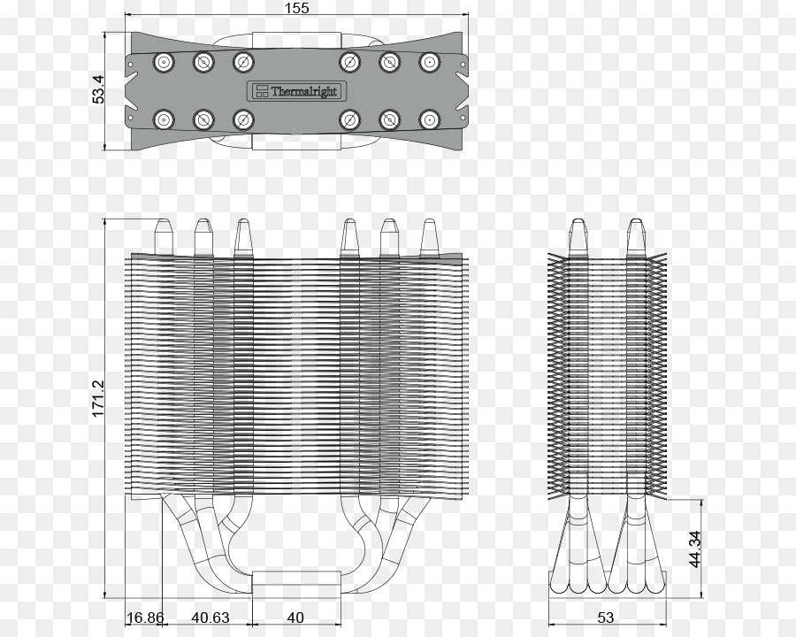 Thermalright Semangat Sejati 140 Power，Thermalright PNG